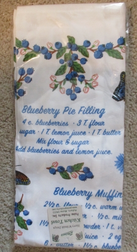 Blueberry Kitchen Towel Blueberry Kitchen Towel