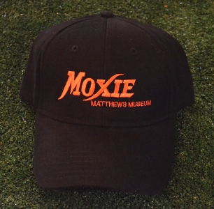 Black Moxie Cap with Solid Orange Logo/Tagline Black Moxie Cap with Solid Orange Logo/Tagline